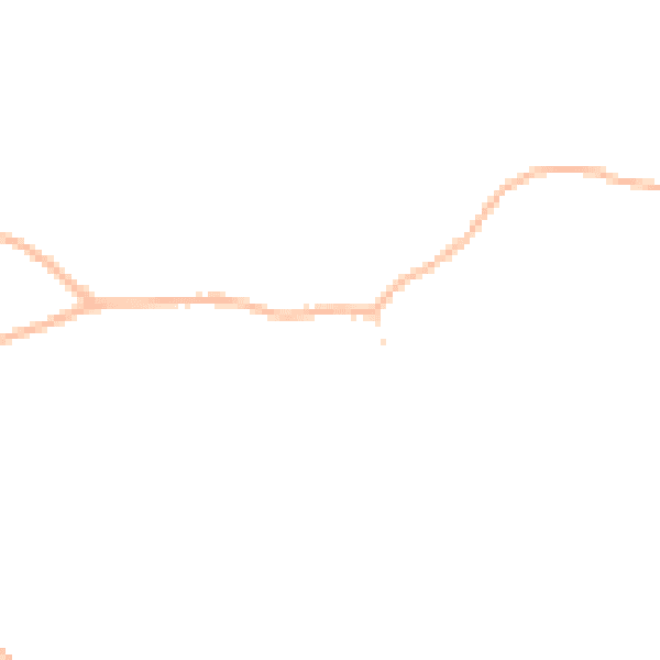 Daytime road noise heatmap for BH21 7HR