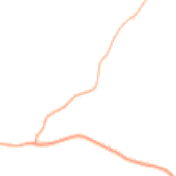 Daytime road noise heatmap for BH21 7JQ