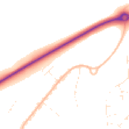 Daytime road noise heatmap for BH21 7QE