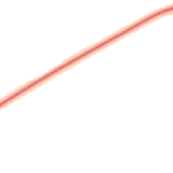 Night-time road noise heatmap for BH21 7QN