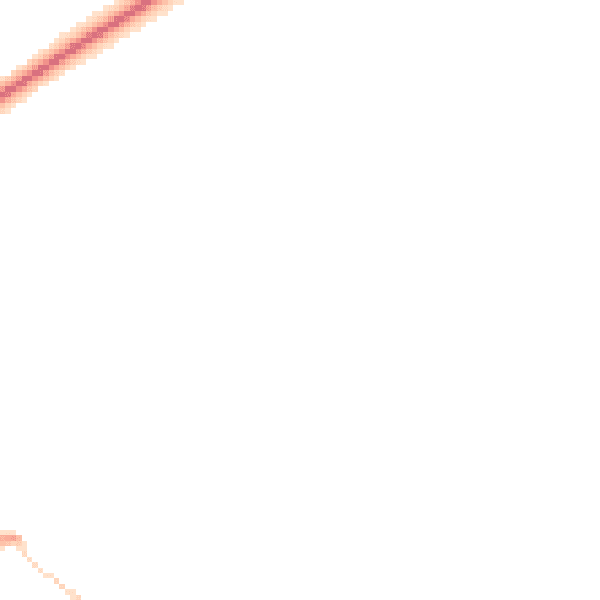 Night-time road noise heatmap for BH21 7SD