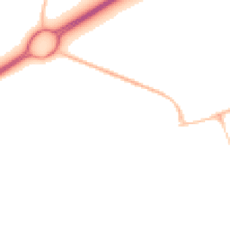 Night-time road noise heatmap for BH23 1HH