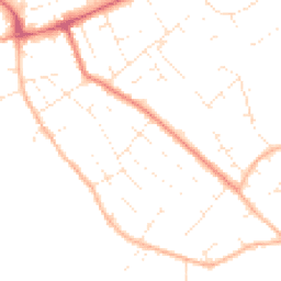 Daytime road noise heatmap for BH23 3JR