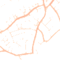 Daytime road noise heatmap for BH23 4BS