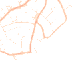 Daytime road noise heatmap for BH23 4DT