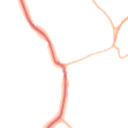 Daytime road noise heatmap for BH23 7AP