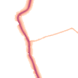 Daytime road noise heatmap for BH23 7BL