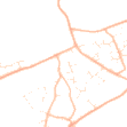 Daytime road noise heatmap for BH23 8BT