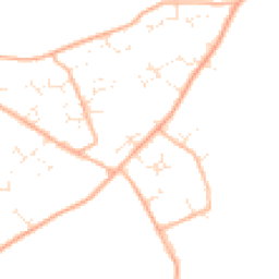 Daytime road noise heatmap for BH23 8HX