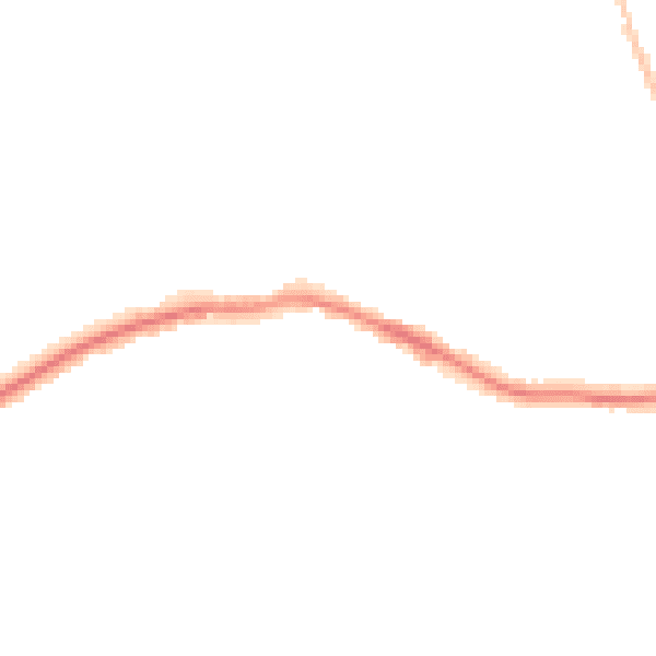 Night-time road noise heatmap for BH25 6PU