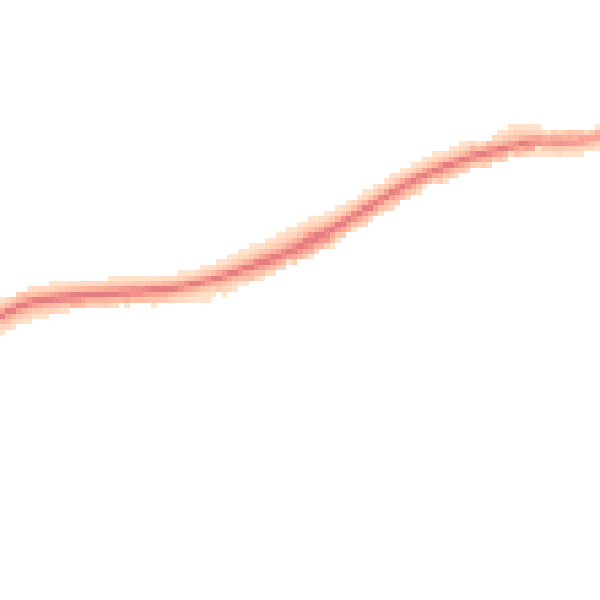 Night-time road noise heatmap for BH25 7JY
