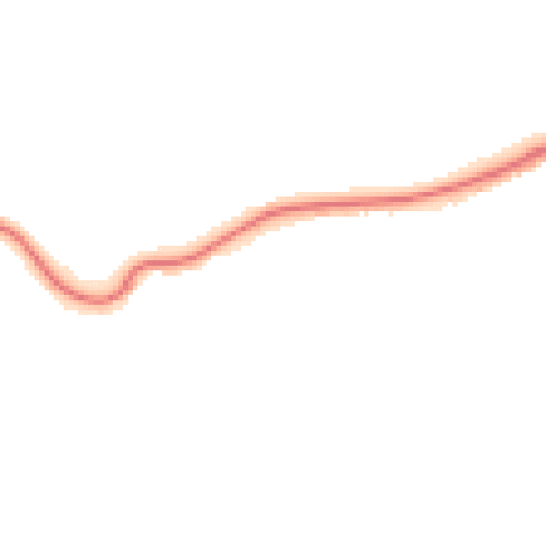 Night-time road noise heatmap for BH25 7QD