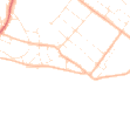 Daytime road noise heatmap for BH6 4DB