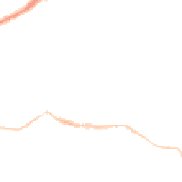 Night-time road noise heatmap for BH6 5AJ