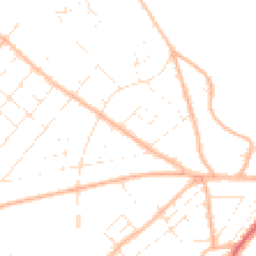 Daytime road noise heatmap for BH6 5JY