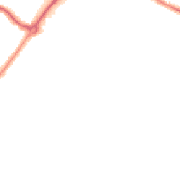 Night-time road noise heatmap for BH6 5QU