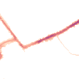 Night-time road noise heatmap for BH7 6BZ