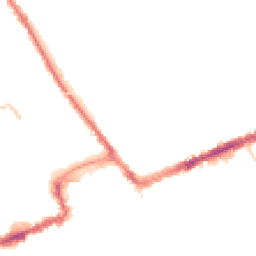 Night-time road noise heatmap for BH7 6GZ
