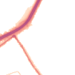 Night-time road noise heatmap for BH7 7AG