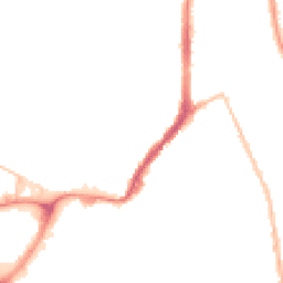 Night-time road noise heatmap for BL2 2DE