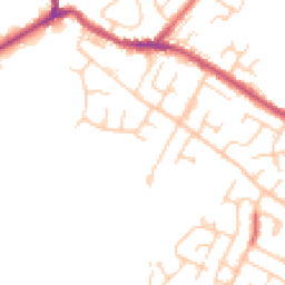 Daytime road noise heatmap for BL2 3LQ
