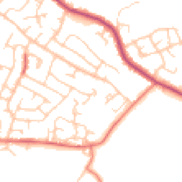 Daytime road noise heatmap for BL2 3PE