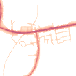 Daytime road noise heatmap for BL2 5QD