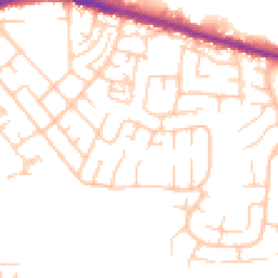 Daytime road noise heatmap for BL2 6NR