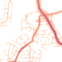 Daytime road noise heatmap for BL2 6SG