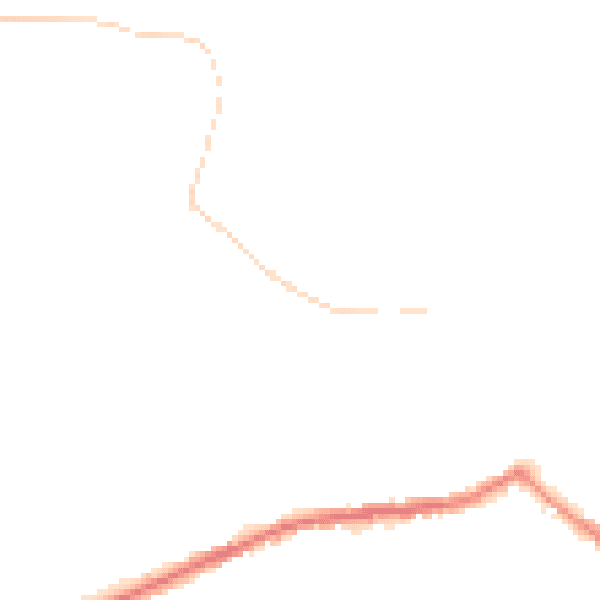 Night-time road noise heatmap for BL3 1DH