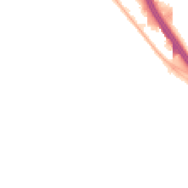 Night-time road noise heatmap for BL3 2LB