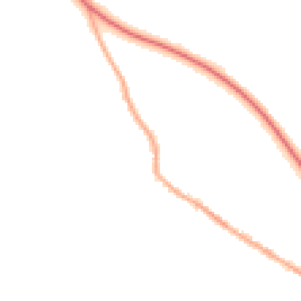 Night-time road noise heatmap for BL6 5JR