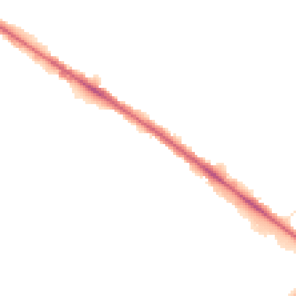 Night-time road noise heatmap for BL6 6ET