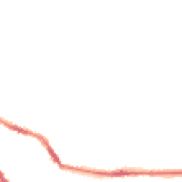 Night-time road noise heatmap for BL6 7EE