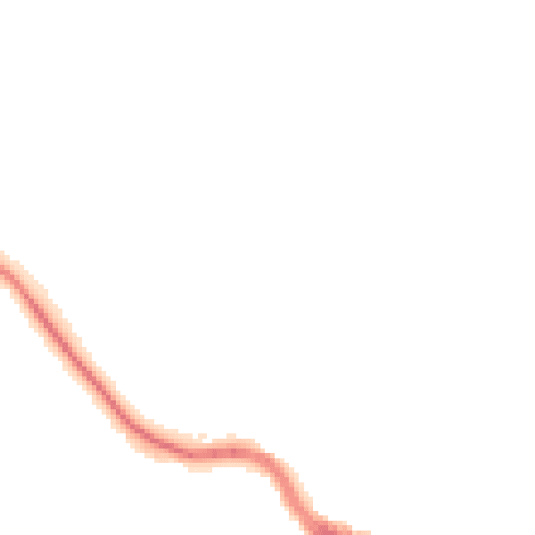 Night-time road noise heatmap for BL6 7RT