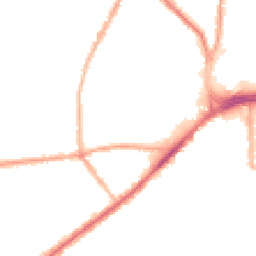 Night-time road noise heatmap for BL8 2QH