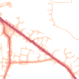 Daytime road noise heatmap for BL8 3BU