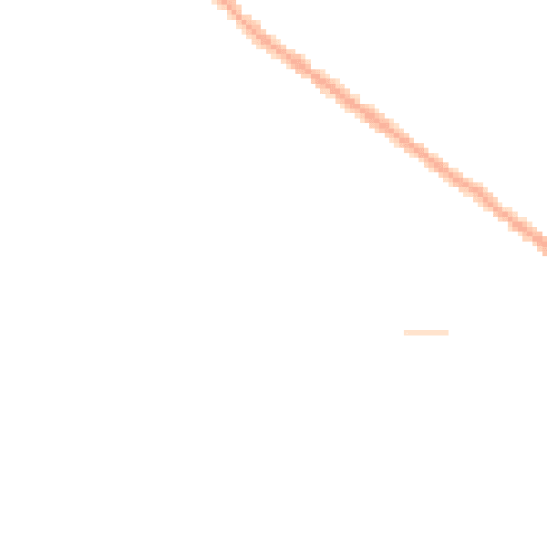 Night-time road noise heatmap for BL8 3JL