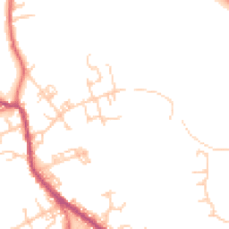Daytime road noise heatmap for BL8 3LW