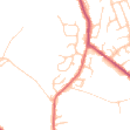 Daytime road noise heatmap for BL8 4QD