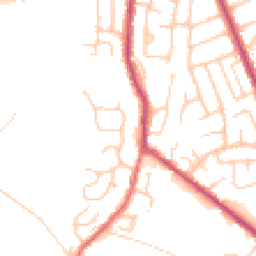 Daytime road noise heatmap for BL8 4QG