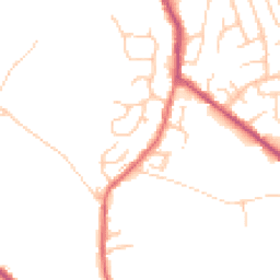 Daytime road noise heatmap for BL8 4QP