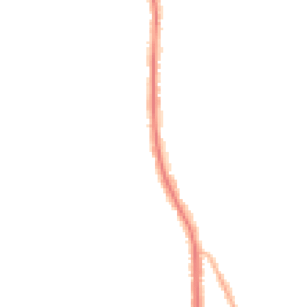 Night-time road noise heatmap for BL9 5DF