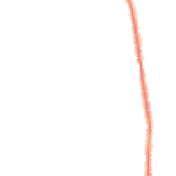 Night-time road noise heatmap for BL9 5HJ