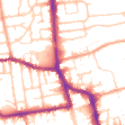 Daytime road noise heatmap for BN11 1AJ