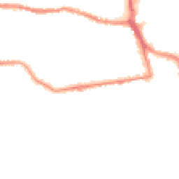 Night-time road noise heatmap for BN11 1AN