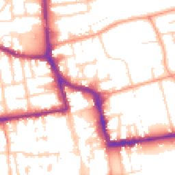 Daytime road noise heatmap for BN11 1DH