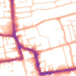 Daytime road noise heatmap for BN11 1DP