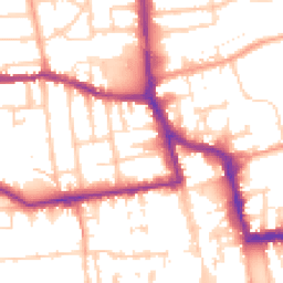 Daytime road noise heatmap for BN11 1HN