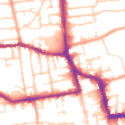 Daytime road noise heatmap for BN11 1HZ